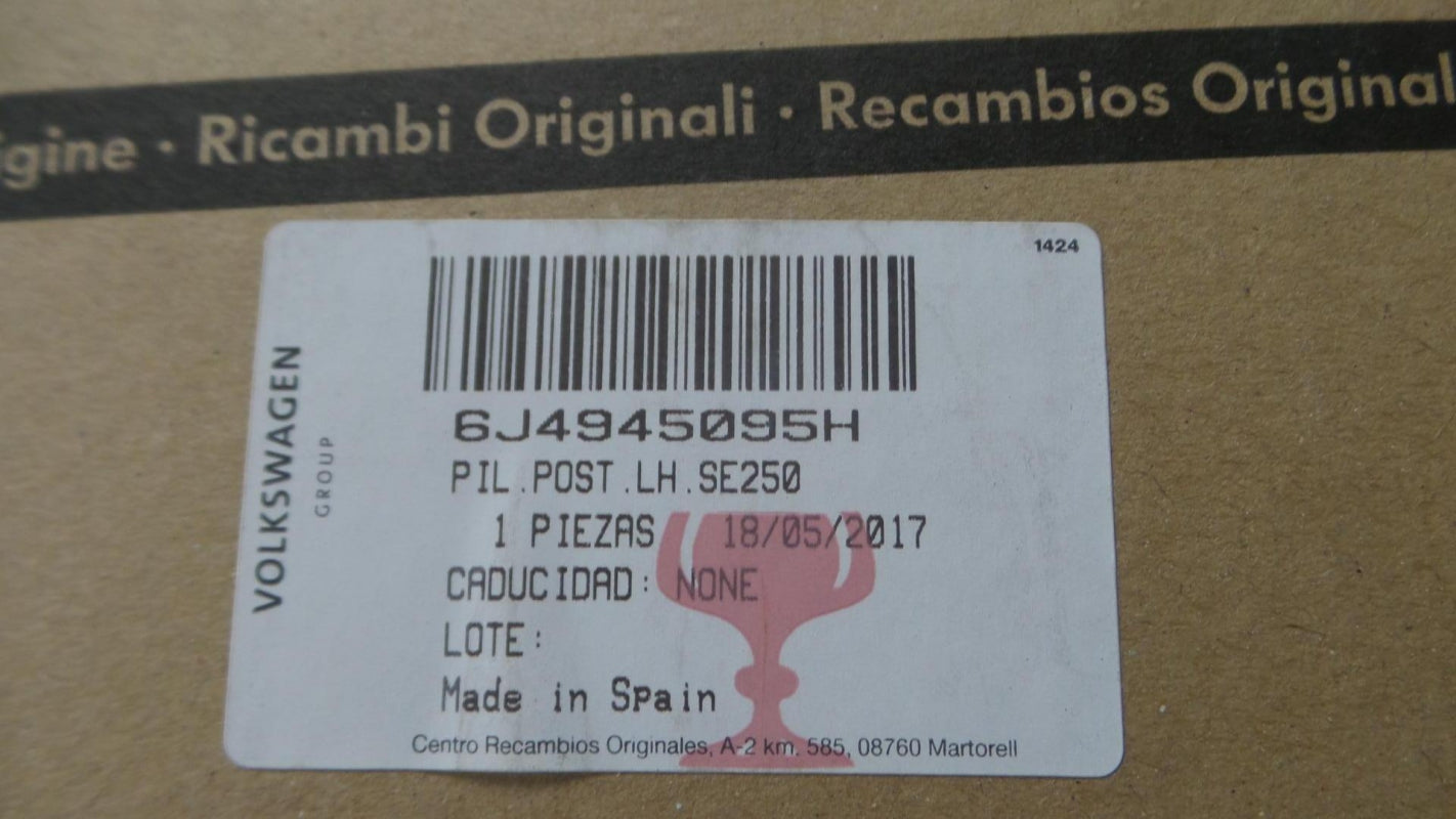Original SEAT Ibiza 4-türig '12-'16 Heckleuchte rot links 6J4945095H