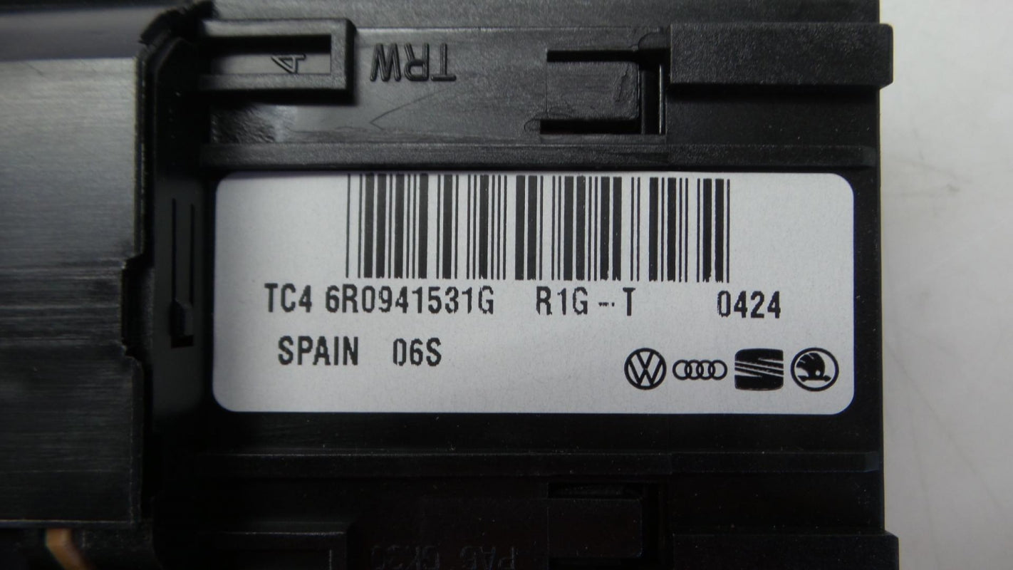 Original VW Amarok Beetle Polo V T5 Up! SEAT Mii Lichtschalter 6R0941531GAPV