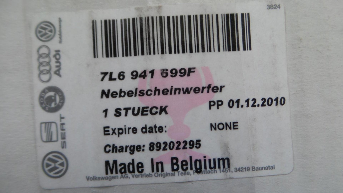 Original VW Touareg I '02-'07 Halogen Nebelscheinwerfer links 7L6941699F