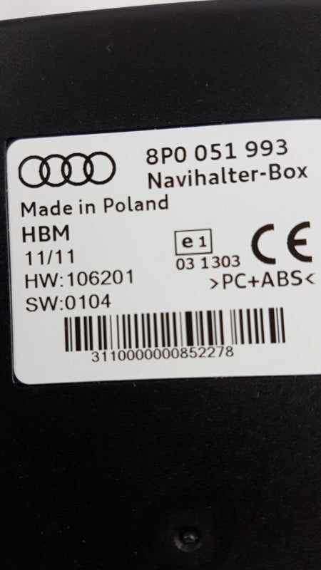 Original AUDI A3 II RS3 Einbausatz für Navigationssystem 8P0051259