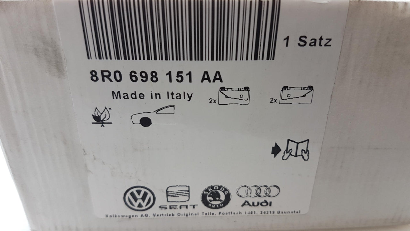 Original AUDI A4 8K A5 8F/8T A7 4G Bremsbeläge Bremsklötze vorne 8R0698151AA