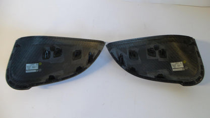Original AUDI A4 A5 Außenspiegelkappen Satz 2-Stück karbon 8W00725303Q0