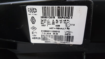 Original RENAULT Clio IV Frontscheinwerfer Scheinwerfer Links 260601381R