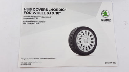 Original OE Volkswagen Radkappe 5E0071456E