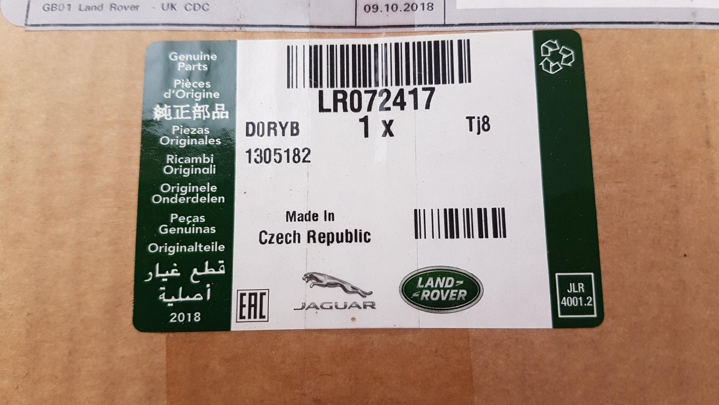 Original OE LAND ROVER Heckklappenschloss LR072417