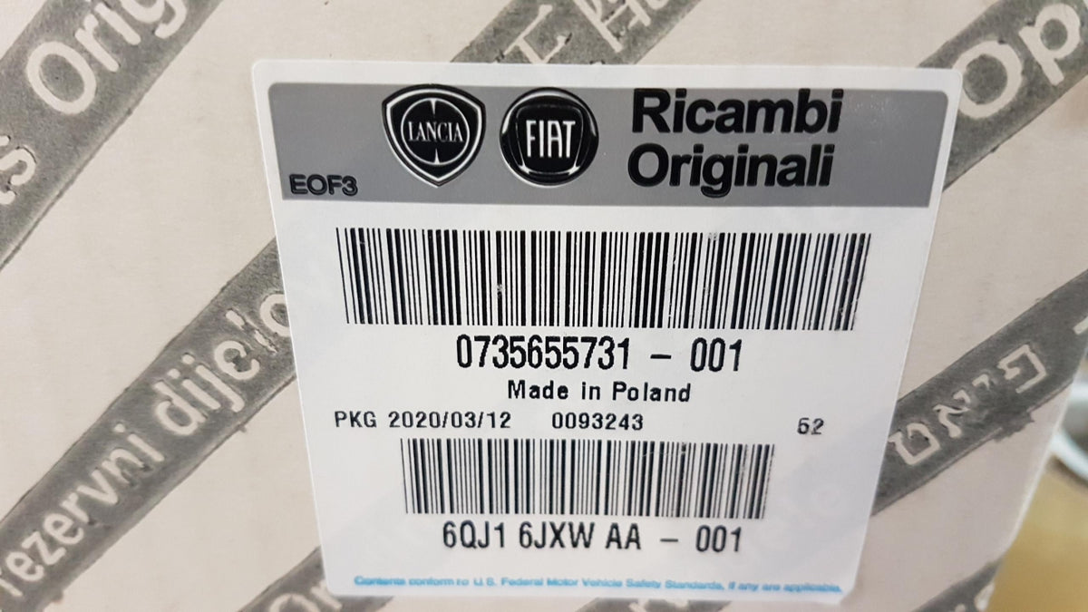 Original OE FIAT Außenspiegel 735655731