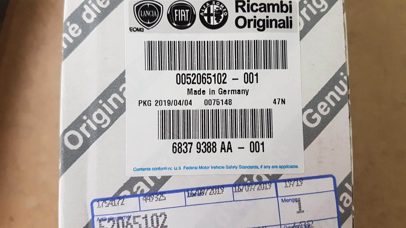 Original OE FIAT Punto Evo Türschloss Links 52065102