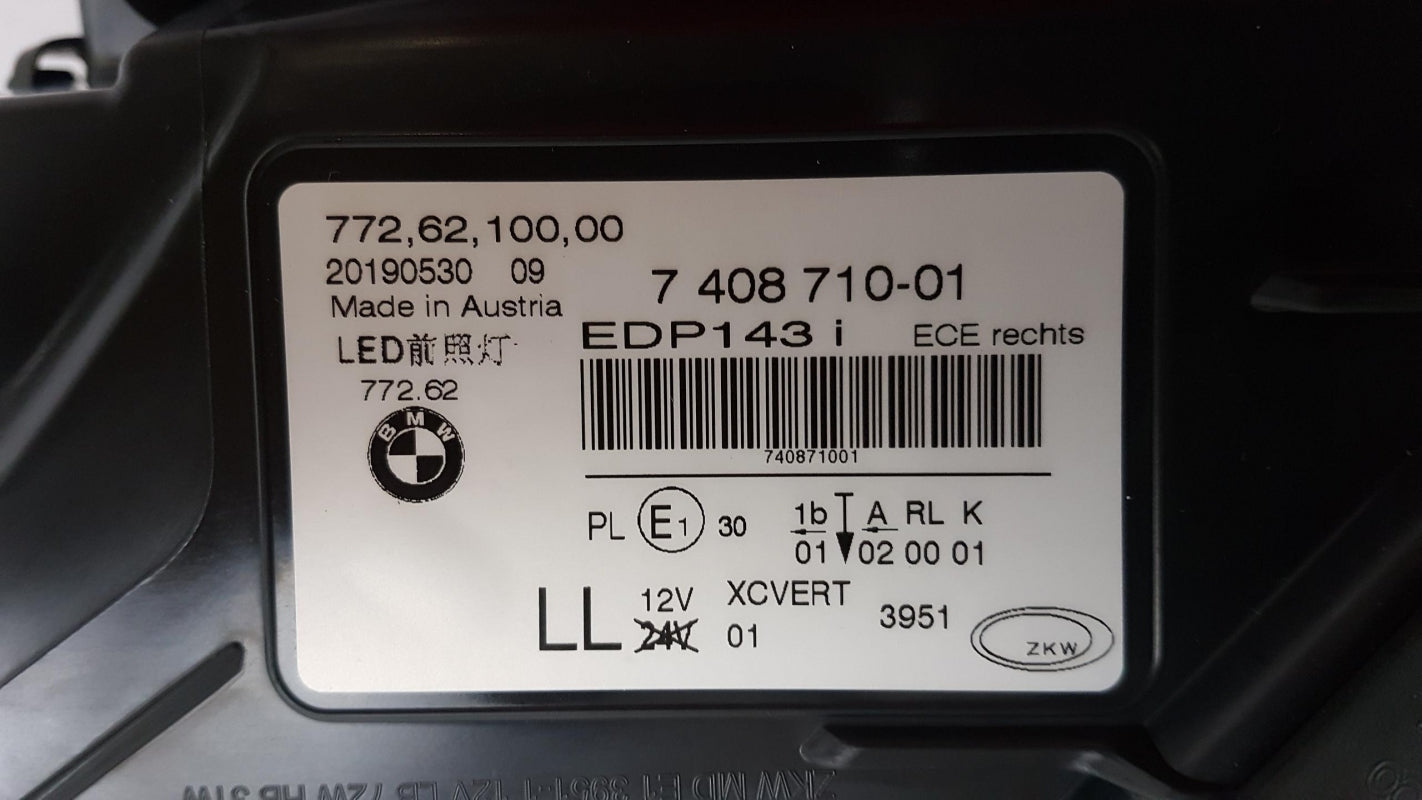 Original OE BMW Scheinwerfer 63117408710