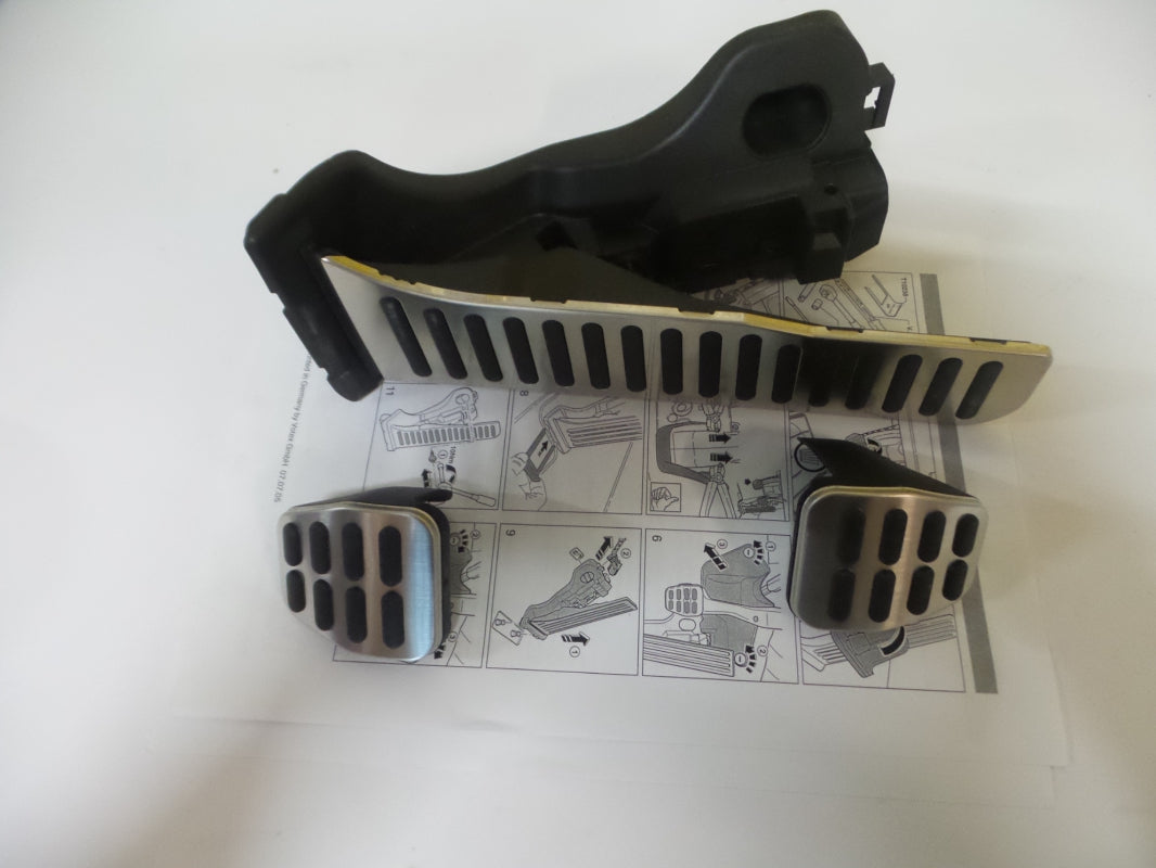Original VOLKSWAGEN Jetta V (A5/1K5) Pedalauflagen (3 St) Edelstahl 1K1064200