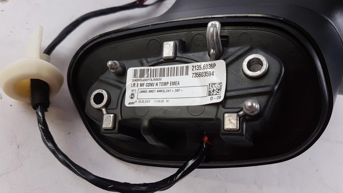 Original FIAT 500X 2015-  Außenspiegel elektrisch beheizbar Rechts 735603594