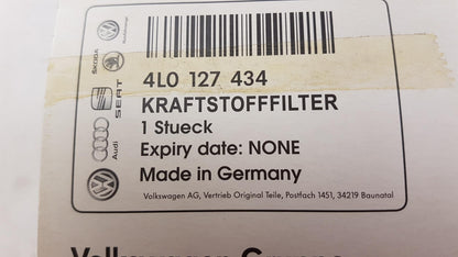 Original AUDI Q7 Kraftstofffilter Dieselfilter mit Dichtung 4L0127434