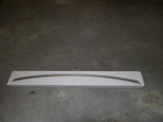 Original NISSAN Note Kofferraum Eingang Kantenschutz Aluminium KE9679U502