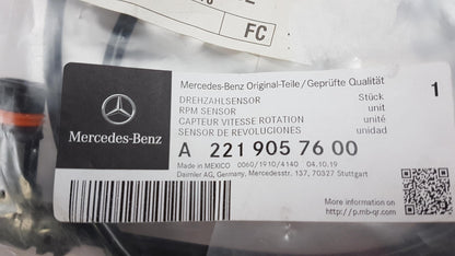 Original OE MERCEDES-BENZ Raddrehzahl Sensor A2219057600