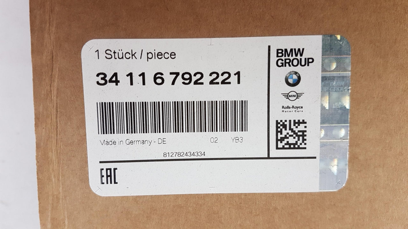 Original BMW F22 F23 F30 F31 F34 F32 F33 F36 Bremsscheibe 1st. vorne 34116792221