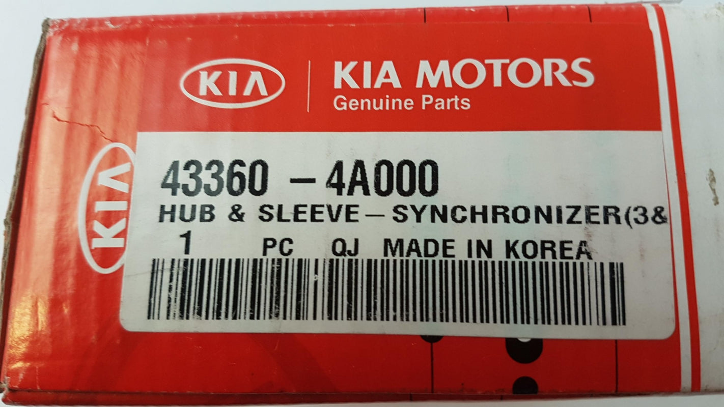 Original OE HYUNDAI/KIA Schaltgetriebe Synchronring 433604A000