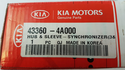 Original OE HYUNDAI/KIA Schaltgetriebe Synchronring 433604A000