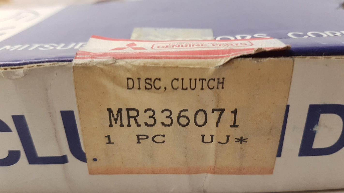 Original OE MITSUBISHI Kupplungsscheibe MR336071