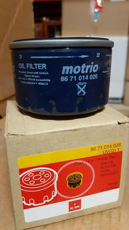 Original OE RENAULT Ölfilter 8671014026