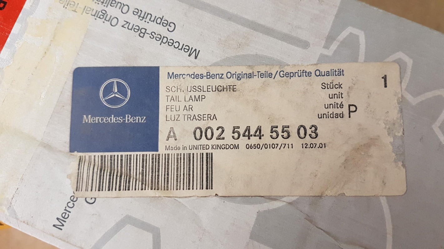 Original MERCEDES-BENZ W901 W902 W903 W904 W905 Heckleuchte links A0025445503