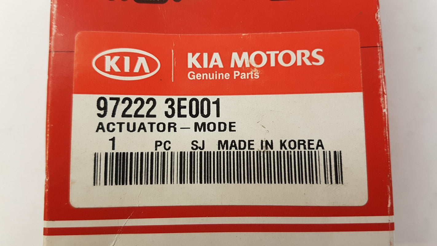 Original OE HYUNDAI/KIA Mischklappen Stellelement 972223E001