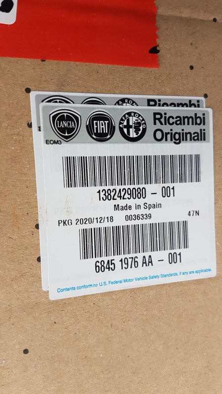 Original OE FIAT Ladeluftkühler 1382429080