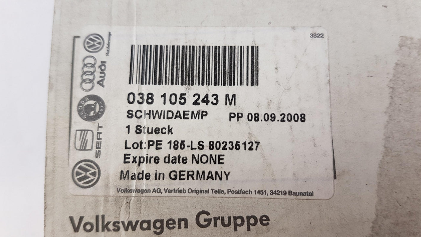 Original OE Volkswagen Kurbelwelle Riemenscheibe 038105243M