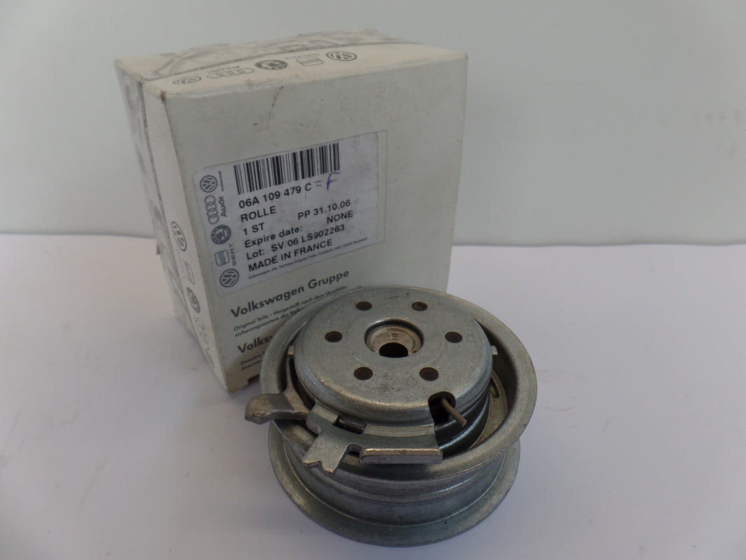 Original VW Beetle Bora Caddy Golf Spannrolle für Zahnriemen 06A109479C