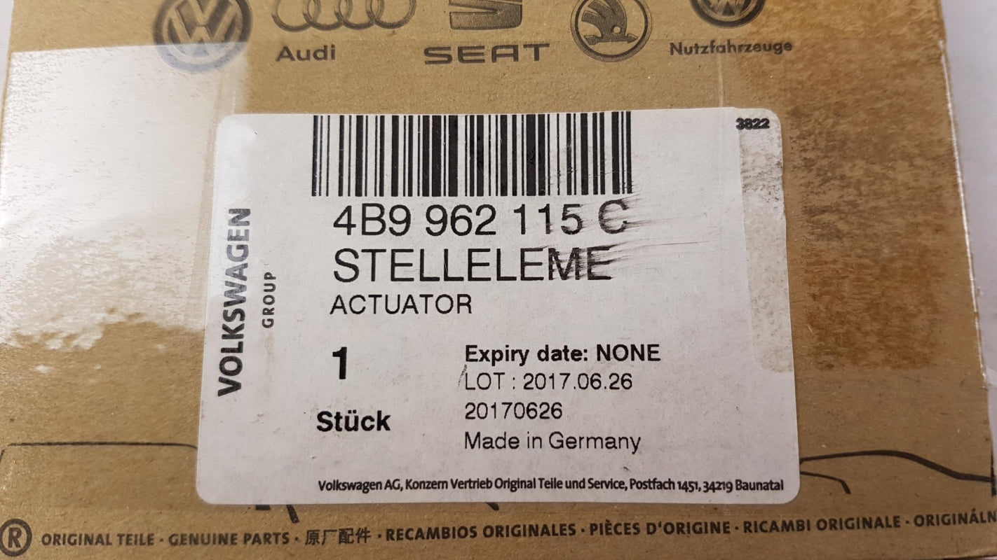 Original OE Volkswagen Stellantrieb 4B9962115C