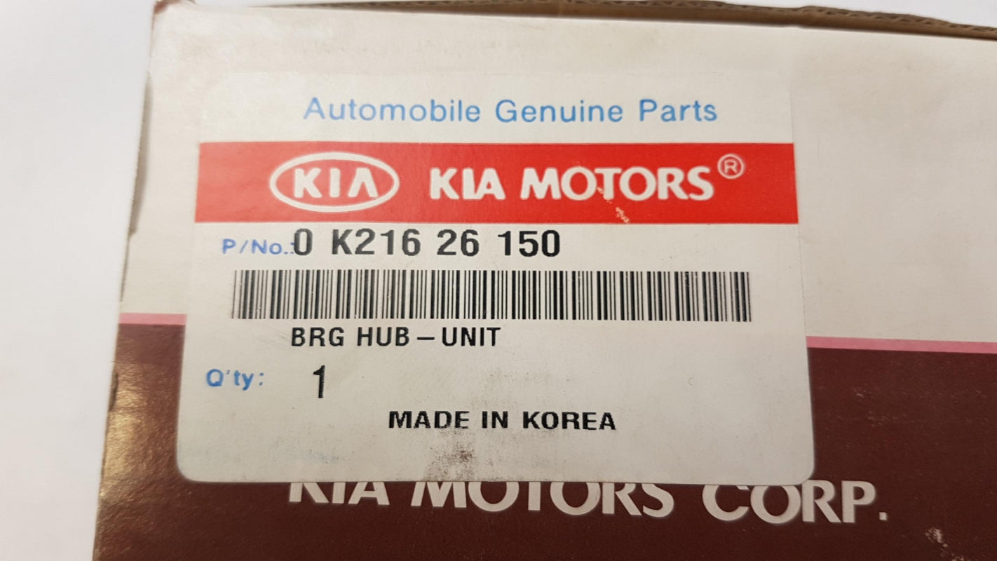 Original KIA Spectra Shuma Sephia Mentor Radnabe 0K21626150