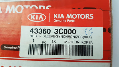 Original OE HYUNDAI/KIA Synchronisator Schiebemuffe 433603C000