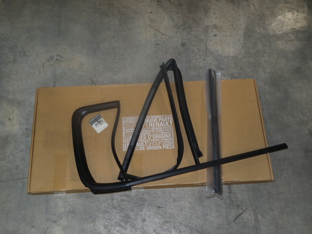 Original RENAULT Clio III Türscheiben Dichtungssatz hinten rechts 7701208773