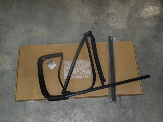 Original RENAULT Clio III Türscheiben Dichtungssatz hinten rechts 7701208773