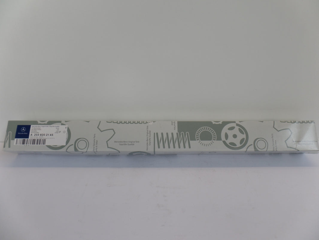 Original MERCEDES-BENZ C-Klasse W203 S203 Wischerblätter Satz Vorne A2038202145