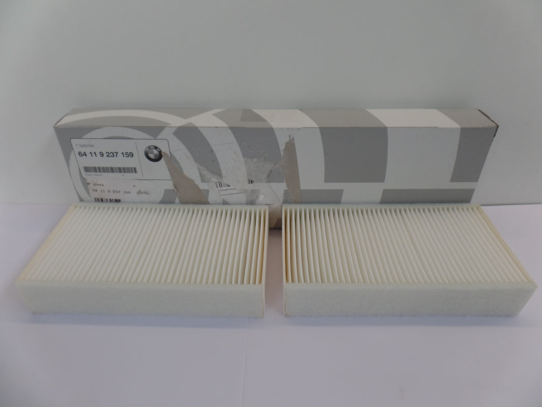 Original BMW X3 F25 X4 F26 Innenraumfiltersatz Mikrofiltersatz 64119237159