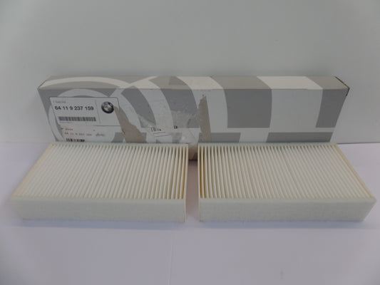 Original BMW X3 F25 X4 F26 Innenraumfiltersatz Mikrofiltersatz 64119237159