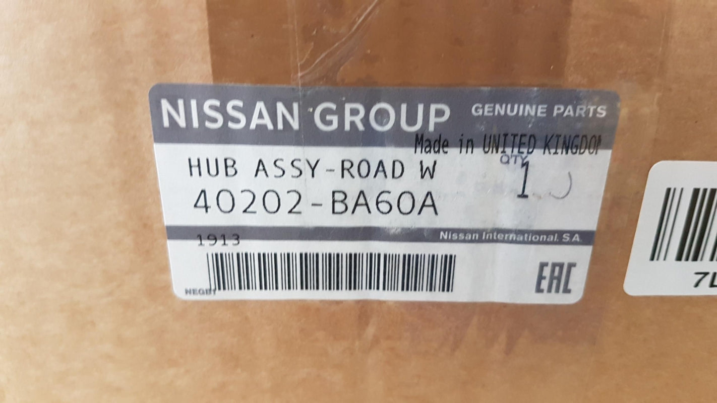 Original OE NISSAN Radlagersatz 40202BA60A
