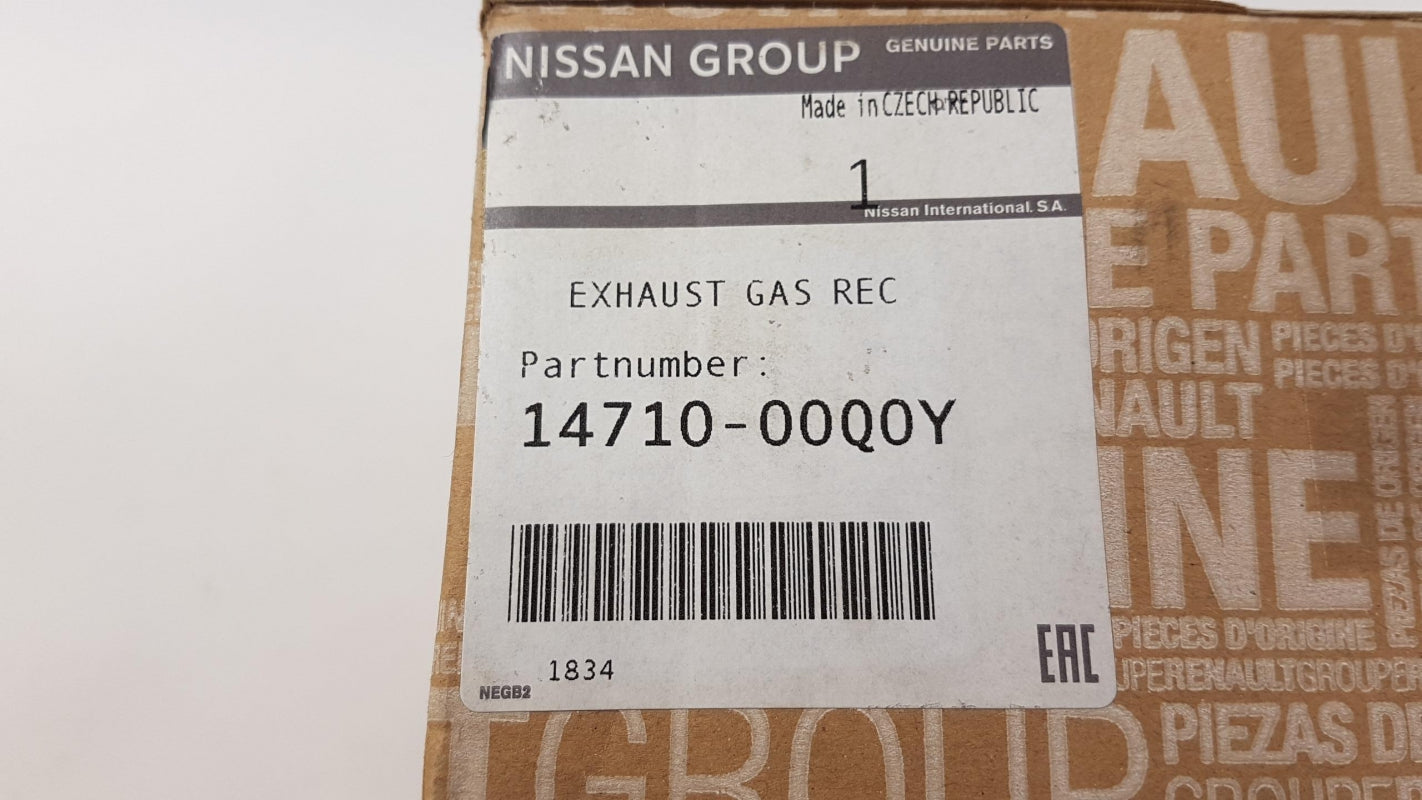 Original NISSAN Qashqai '06-'14 X-Trail '07-'15 AGR-Ventil 1471000Q0Y