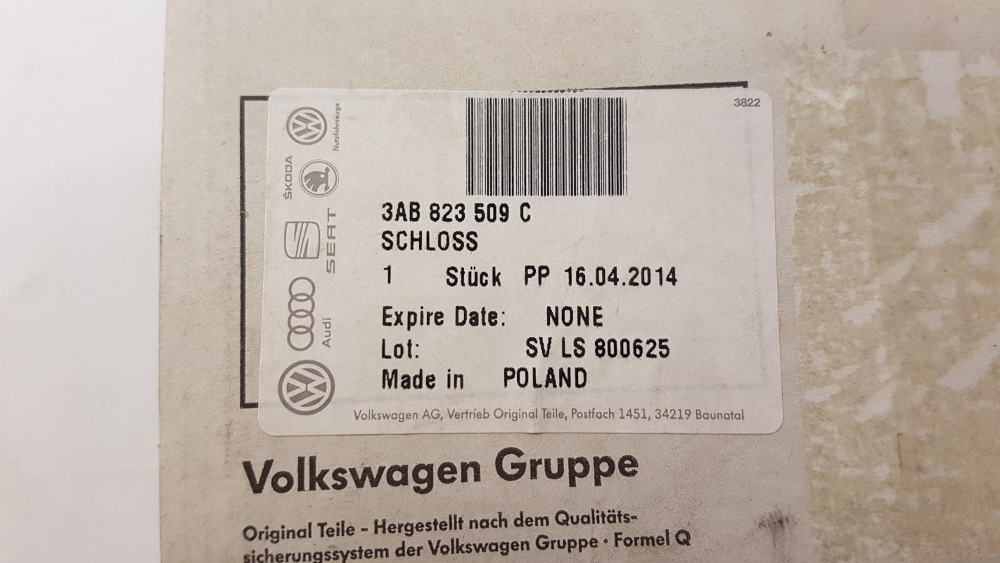 Original OE Volkswagen Motorhaubenschloß 3AB823509C