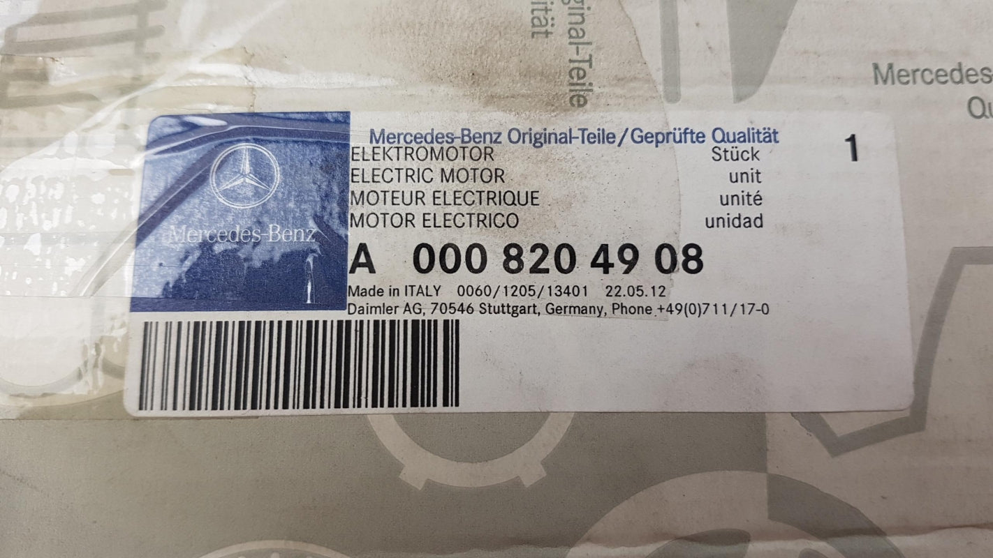 Original OE MERCEDES-BENZ Fensterhebermotor A0008204908