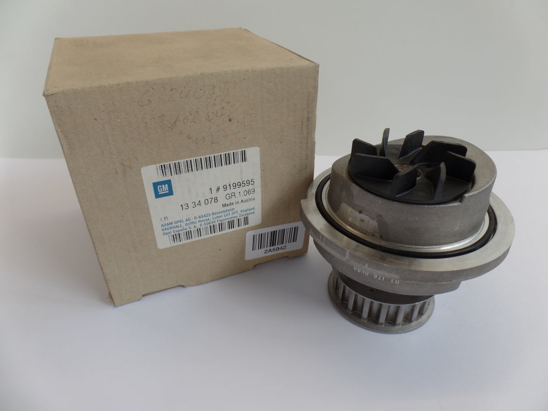 Original OPEL Astra-G Corsa-C Z16SE Motor Wasserpumpe 9199595