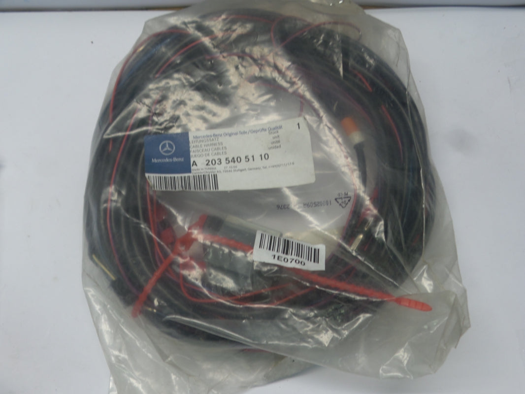 Original MERCEDES-BENZ W203 Handy Mobile Kabelbaum A2035405110