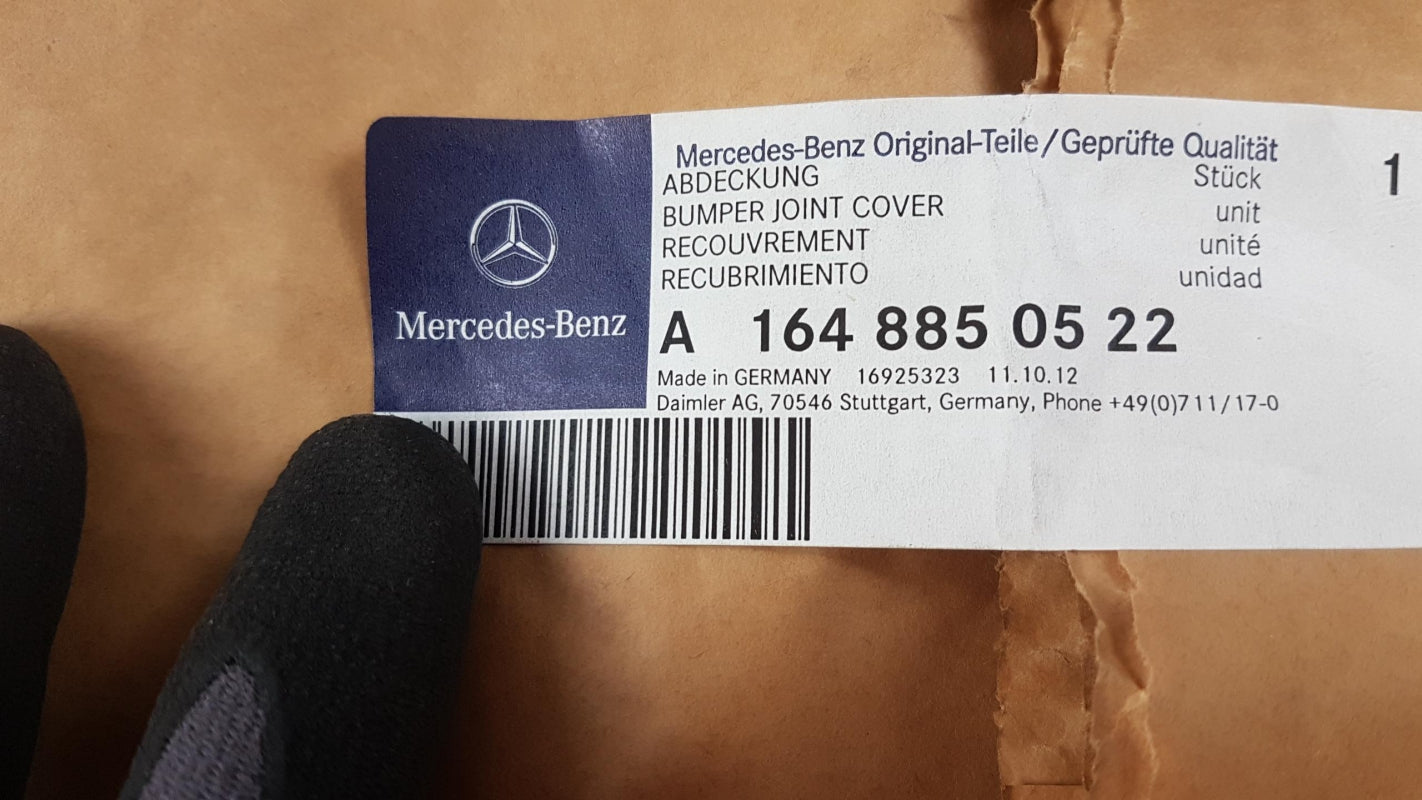 Original OE MERCEDES-BENZ Stoßstange Schutz A1648850522