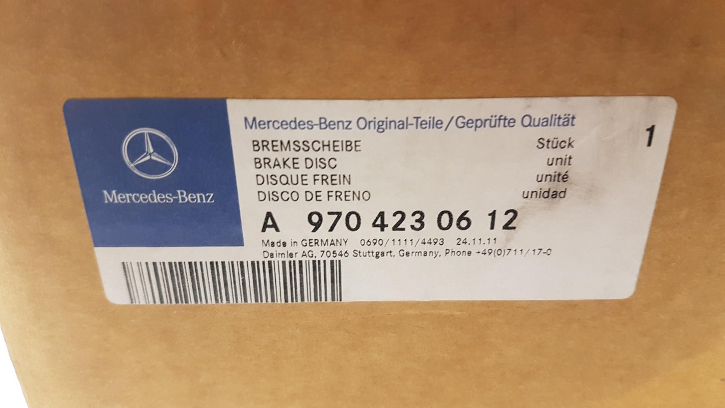 Original MERCEDES-BENZ Atego Bremsscheibe (1 Stück) hinten A9704230612