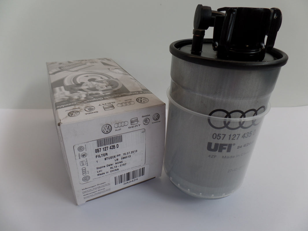 Original AUDI A4 A6 VW Passat SKODA Superb Fuel Filter Diesel 057127435D 