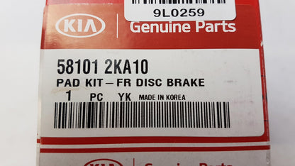 Original KIA Soul (2008-2012) Bremsbeläge Satz Vorne 581012KA10