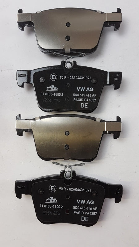 Original SEAT Ateca (2016-) rear brake pads 5Q0698451J 