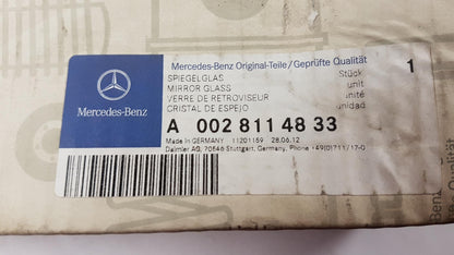 Original OE MERCEDES-BENZ Außenspiegelglas A0028114833
