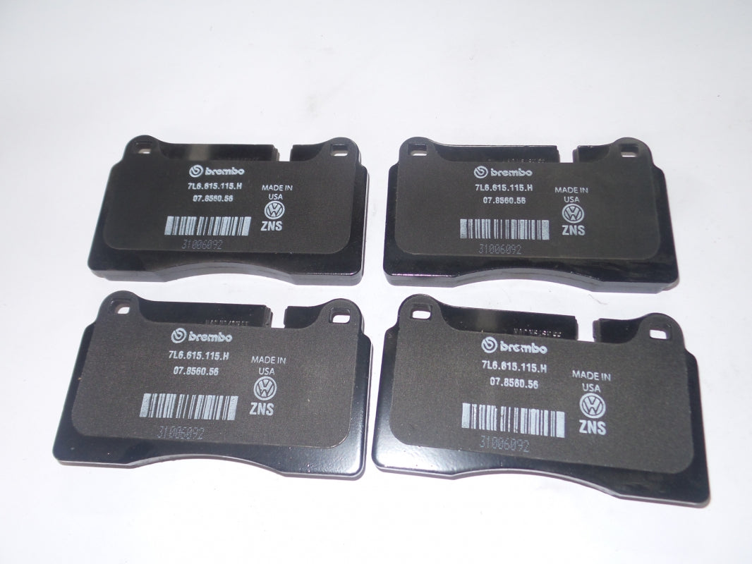 Original VW Touareg I 2007-2012 Bremsbeläge Satz Vorne 7L6698151G