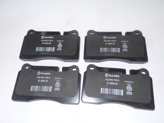 Original VW Touareg I 2007-2012 Bremsbeläge Satz Vorne 7L6698151G