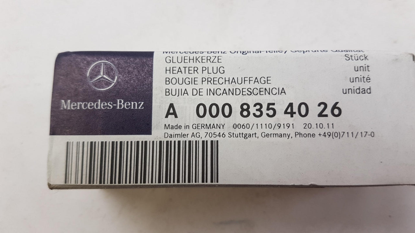 Original MERCEDES-BENZ Vito W639 Sprinter W901-905 W906 Glühkerze A0008354026